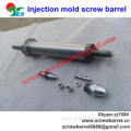 Injection screw and barrel reconstruction